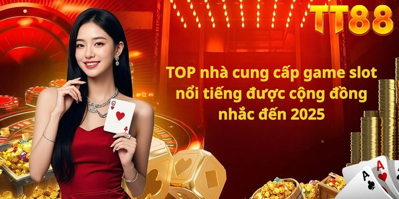 TOP nhà cung cấp game slot nổi tiếng được cộng đồng nhắc đến 2025